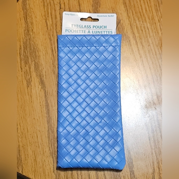 Faux Leather Easy Open design Sunglasses/Glasses Pouch BNIB - Picture 1 of 5